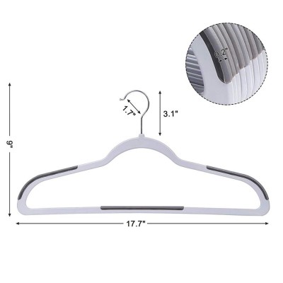 Plastic Coat Hangers With Metal Hook