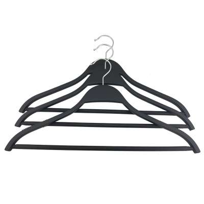 plastic ABS hangers for clothes  for adults and kids anti-slip